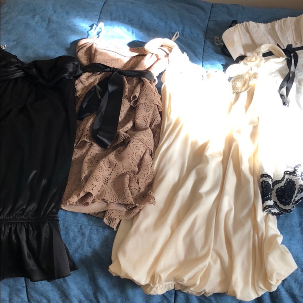 4 mini spring/summer dresses